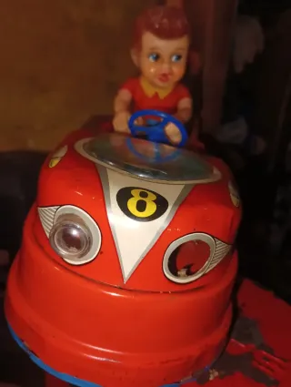 Coche Juguete Antiguo Speed Star,no funciona .