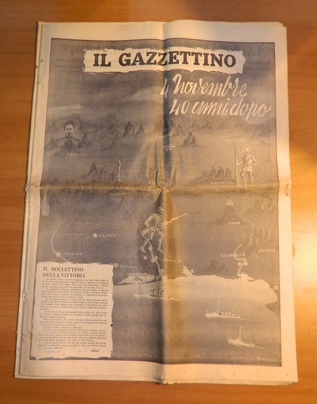 Il Gazzettino speciale 4 novembre 1958
