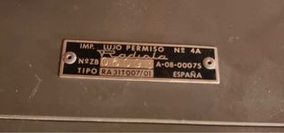 Televisor Radiola Portátil Vintage