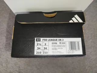 Botas Adidas F50 League IN JR talla 34