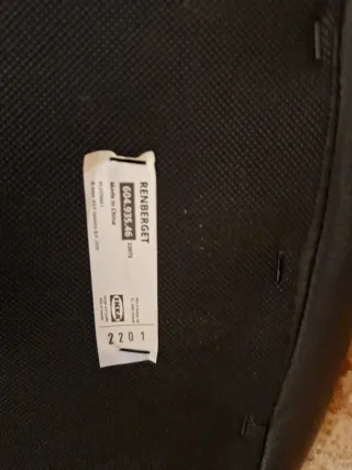 Silla de oficina negra