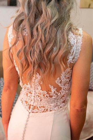 Vestido de Novia Blanco Sirena