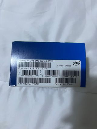Intel Core i5-7500 Procesador 7ª Gen