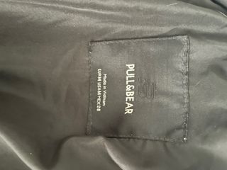 Abrigo acolchado negro