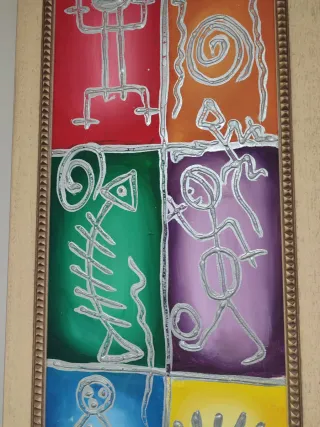 Cuadro decorativo de madera