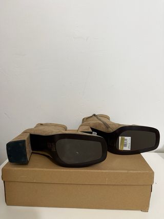 Botines Bibi Lou Piel Marrones