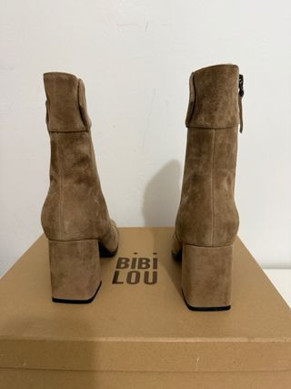 Botines Bibi Lou Piel Marrones