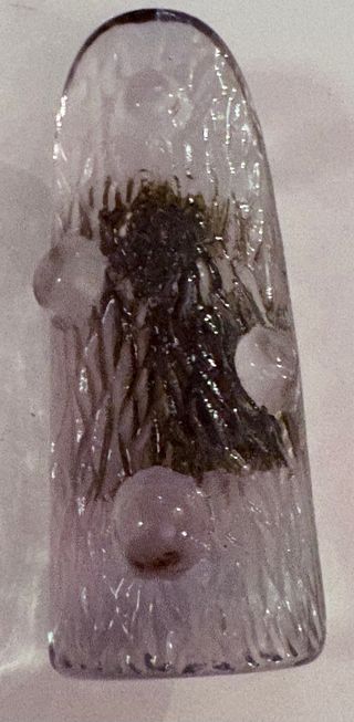 Bomboniera vintage bimba in vetro