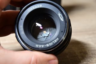 Cámara Zenit E + Objetivo Helios 44M