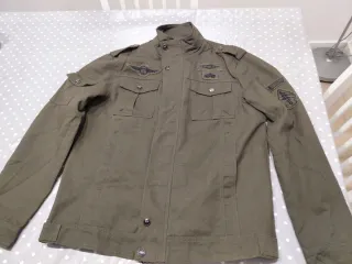 Chaqueta militar Peter verde Talla L