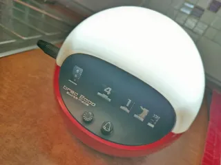 Lámpara Reloj Despertador Brac 2000 Años 70