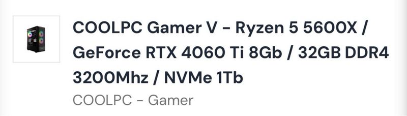 PC Gaming Ryzen 5 5600X RTX 4060 Ti afbeelding 5