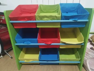 Estantería Infantil Lidl con Cestas