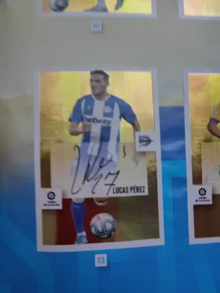 Colección de cromos de fútbol Serie 10