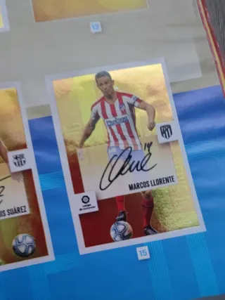 Colección de cromos de fútbol Serie 10