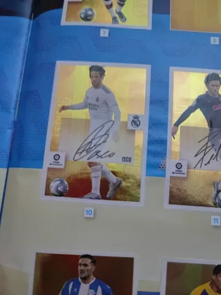 Colección de cromos de fútbol Serie 10