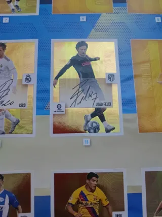 Colección de cromos de fútbol Serie 10