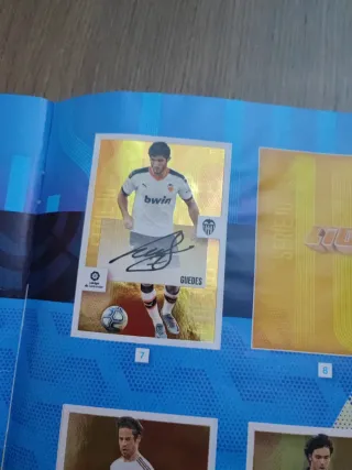 Colección de cromos de fútbol Serie 10
