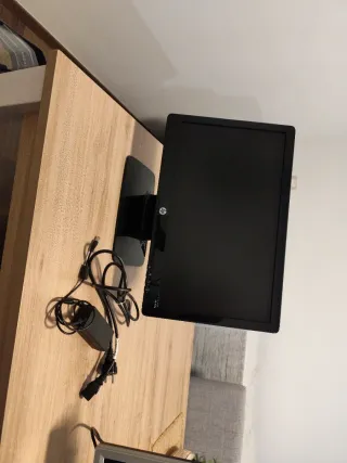 Pantalla HP Ordenador Negra