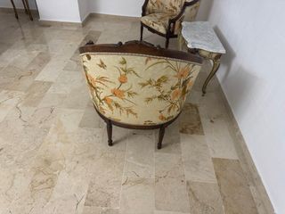 Pareja de sillones tipo bergère estilo francés
