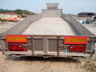 Semirremolque Plataforma aluminio entero