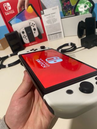 Nintendo Switch OLED Blanca Completa