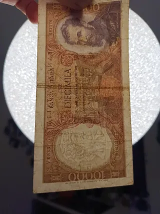#7. Banconota 10000 lire Michelangelo.