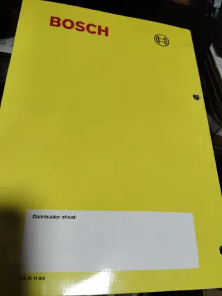 Catálogo Bosch Motores Arranque alternadores