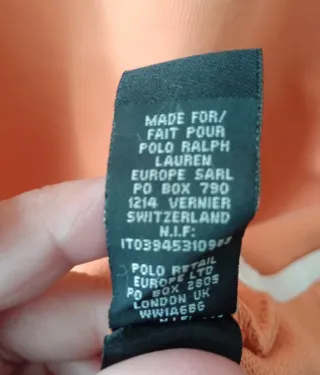 Felpa Polo Ralph Lauren XL arancio