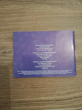 MANUAL DRIVER GAME BOY COLOR GBC NINTENDO