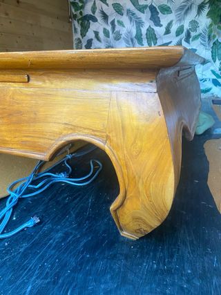 Preciosa mesita chill out  100% madera.