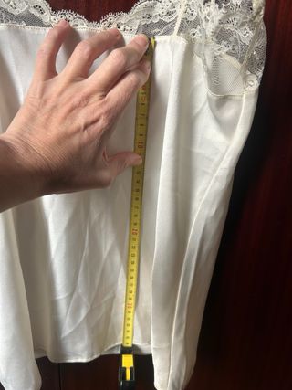 Camiseta tirantes encaje lencera