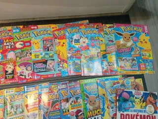 Set de 30 revistas de Pokémon