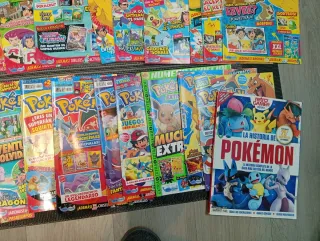 Set de 30 revistas de Pokémon
