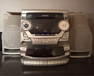 Equipo de música Daewoo xm111E CD, Radio, Cassette
