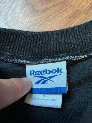 Sudadera Reebok Negra