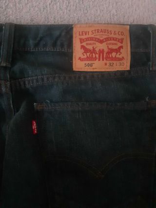 Pantalón Levi's 508 Hombre Azul Oscuro