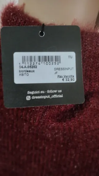 Abito donna invernale collo alto