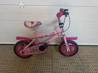Bicicleta infantil Paw Patrol rosa