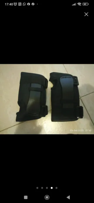 Conjunto protecciones patinaje/monopatin