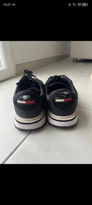 Zapatillas Tommy Hilfiger Negras Multicolor