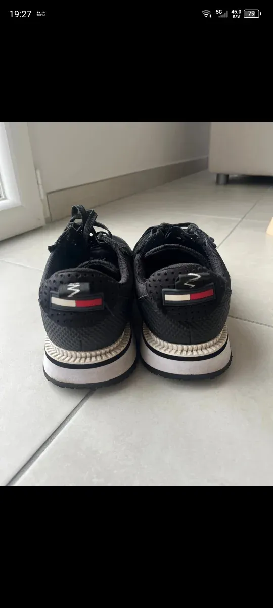 Zapatillas Tommy Hilfiger Negras Multicolor