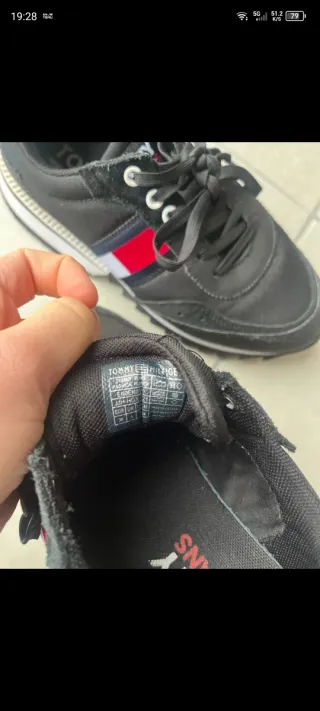 Zapatillas Tommy Hilfiger Negras Multicolor