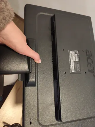 Monitor Acer 19" Plata y Negro