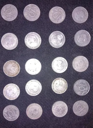 Lote monedas antiguas