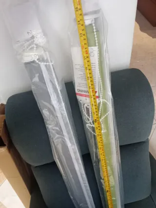 Estor enrollable verde tela