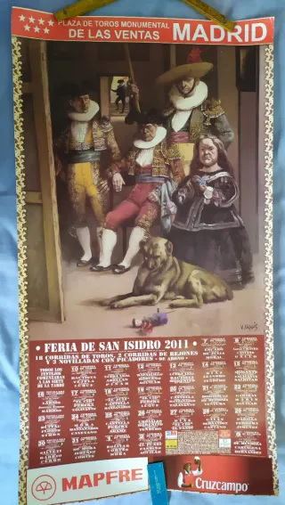 6 Carteles Toros Las Ventas Madrid años 90 y 2000