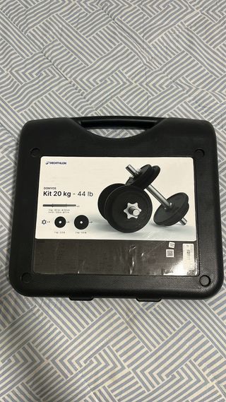 Kit Mancuernas DOMYOS 20kg