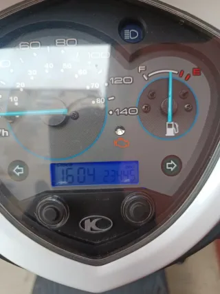 Kymco Agility City 125 Scooter Blanca