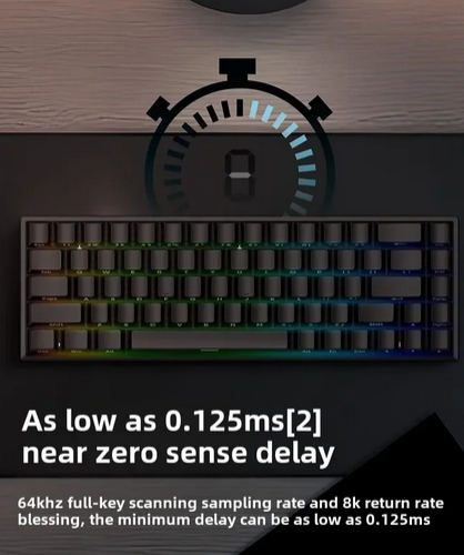 Teclado MARS68 PRO Inalámbrico Magnético